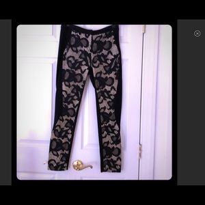 DVF lace front pant